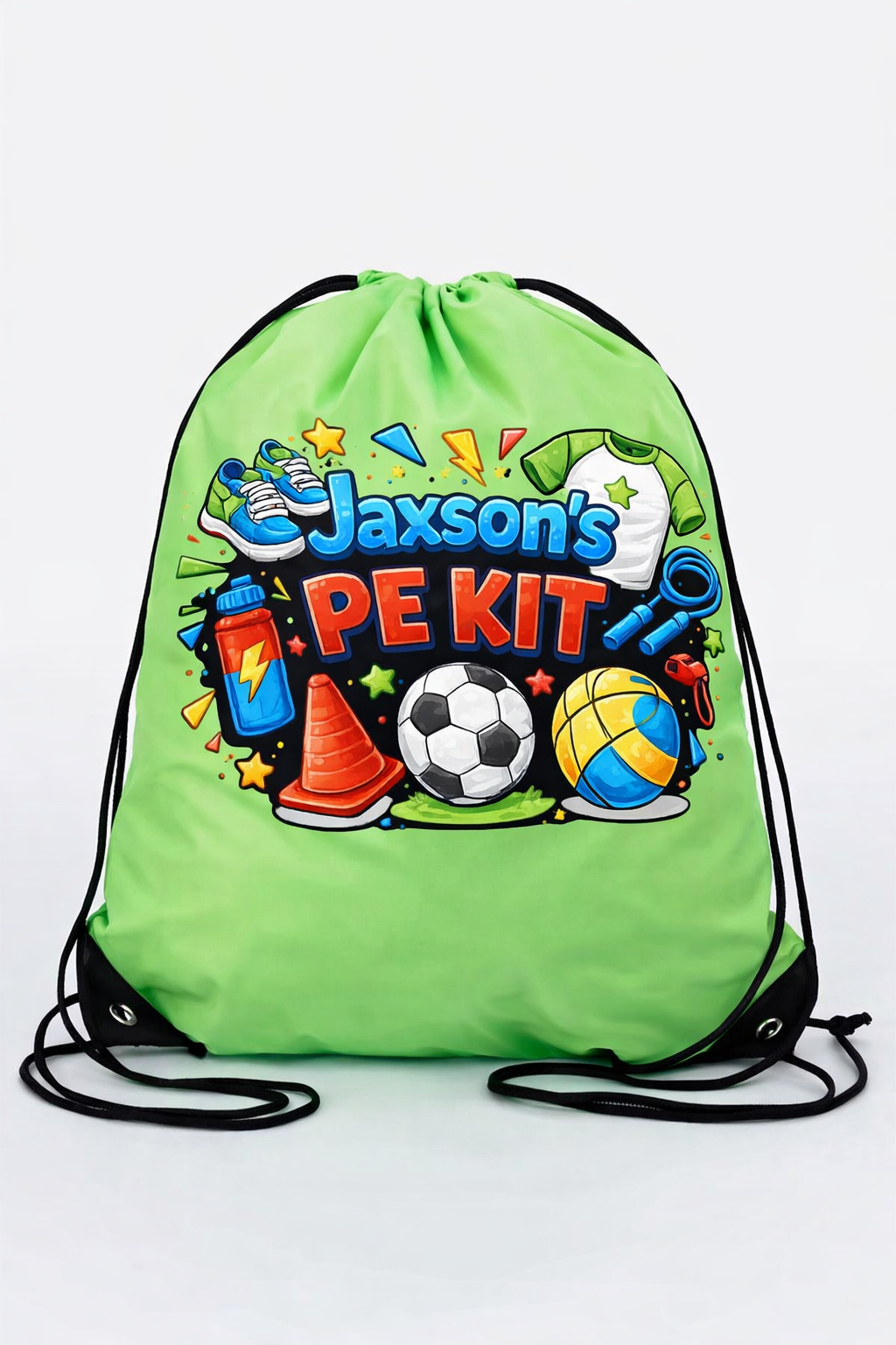 Kids Personalised PE Kit Bag