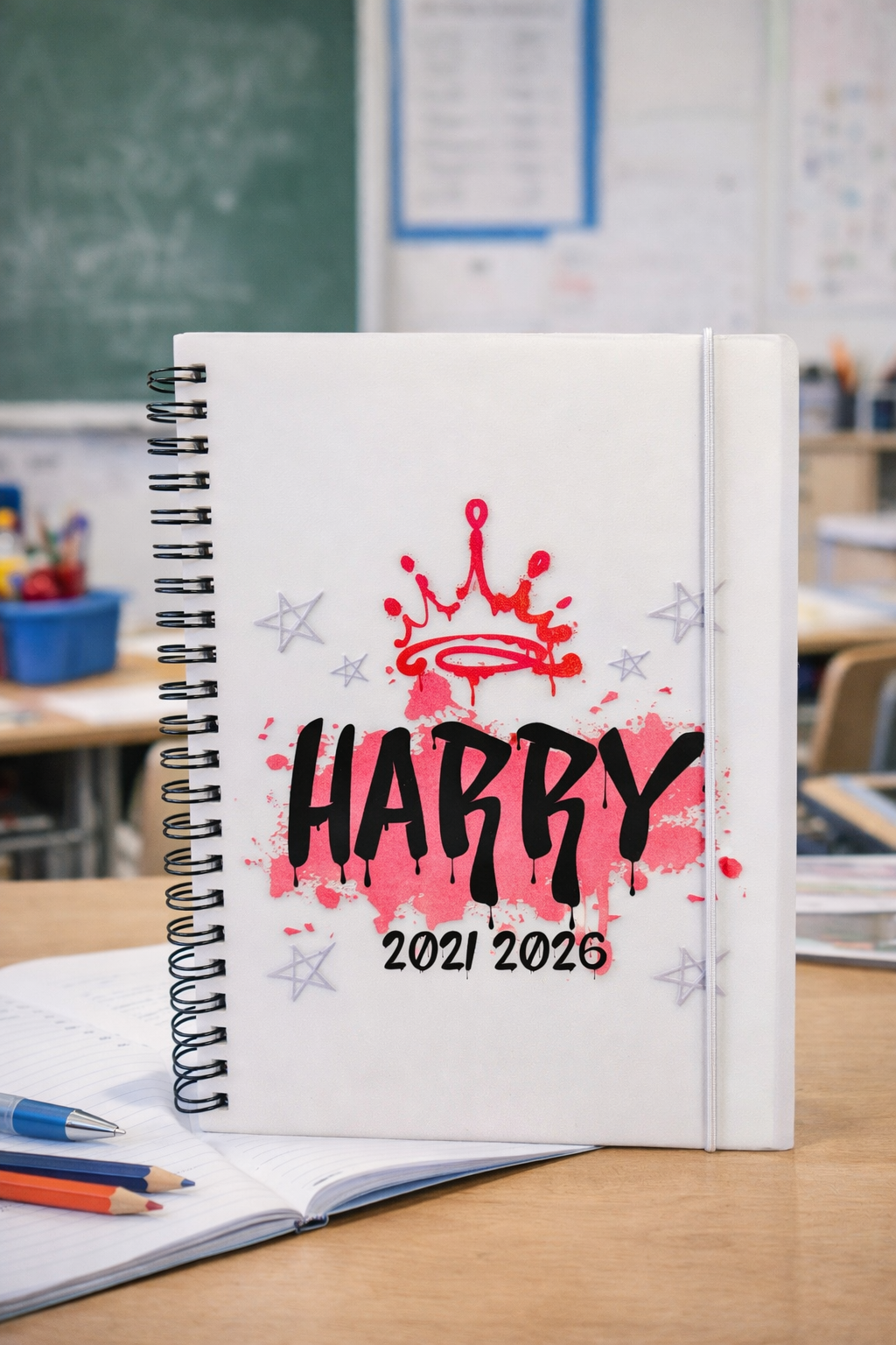 School leavers notepad Crown