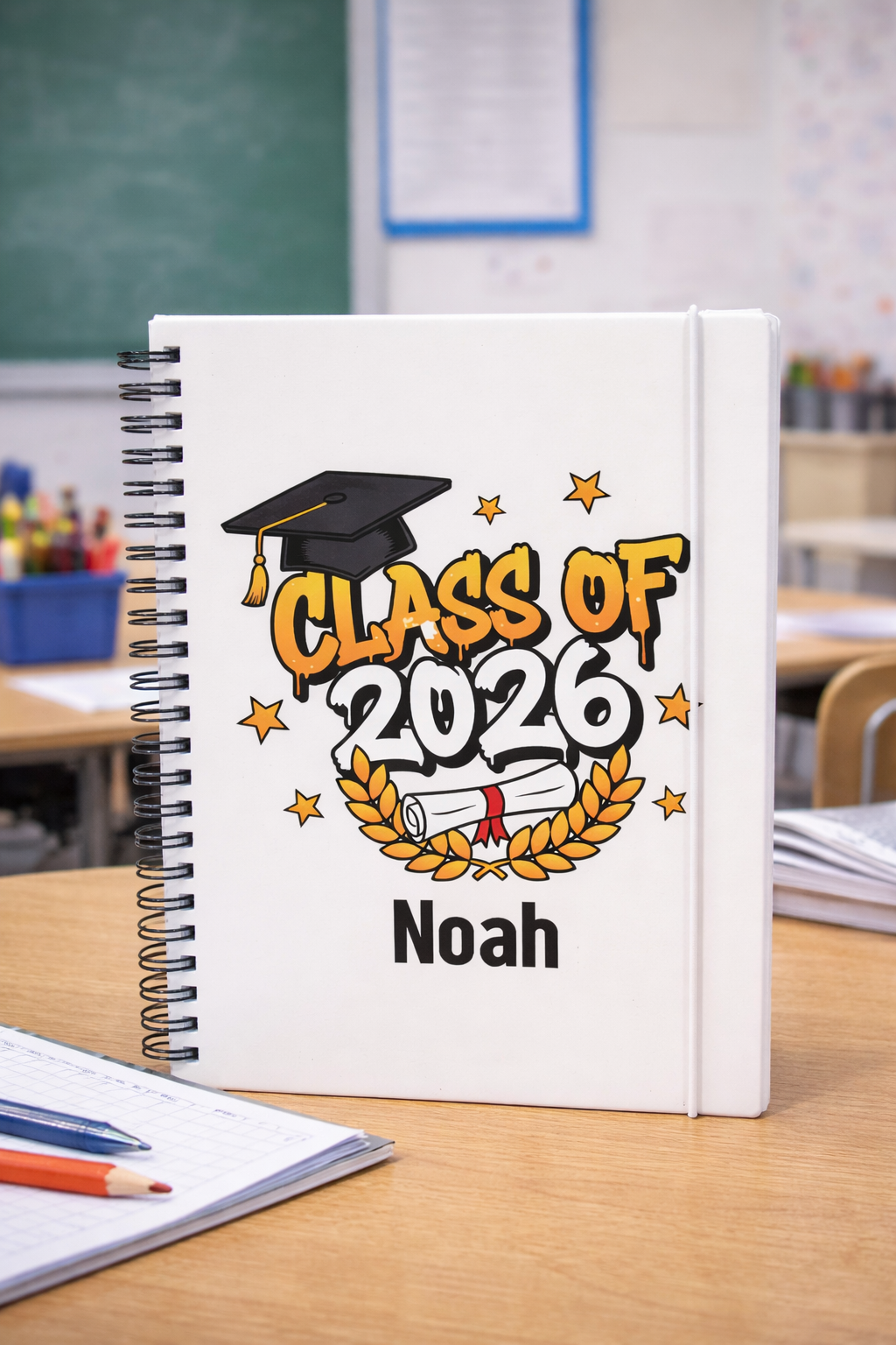 School leavers notepad