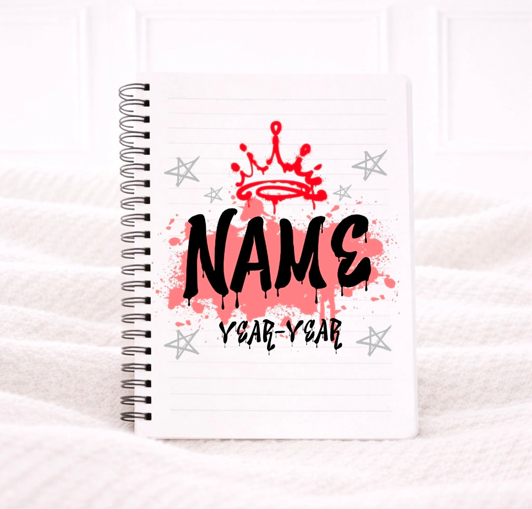 School leavers notepad Crown